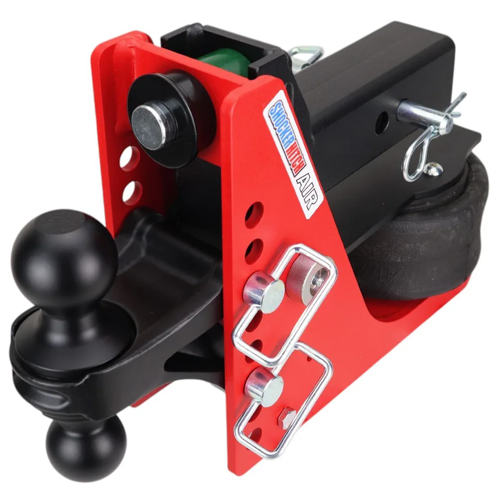 Shocker Air Hitch & Black Combo Ball Mount