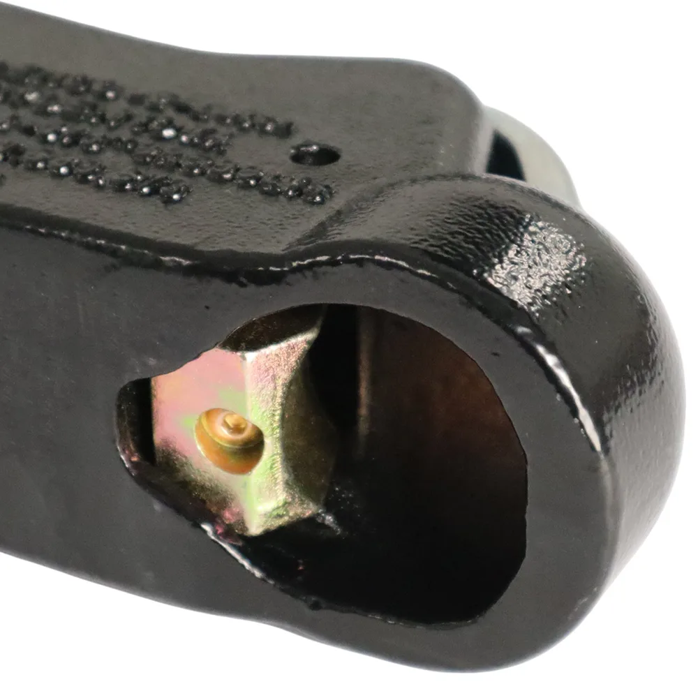 Demco Metal Handle EZ Latch Trailer Coupler 2-5/16" Ball - Channel Mount - 21,000 lbs - Includes Four 1-1/2" x 5/8" diameter mounting bolts and 4 lock nuts