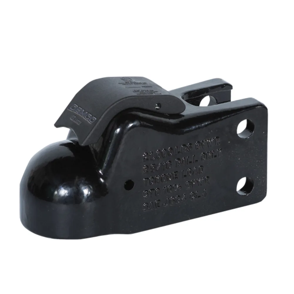 Demco HD Trailer Coupler 2-5/16″ Ball – Channel Mount – 21,000 lbs - No mount hardware