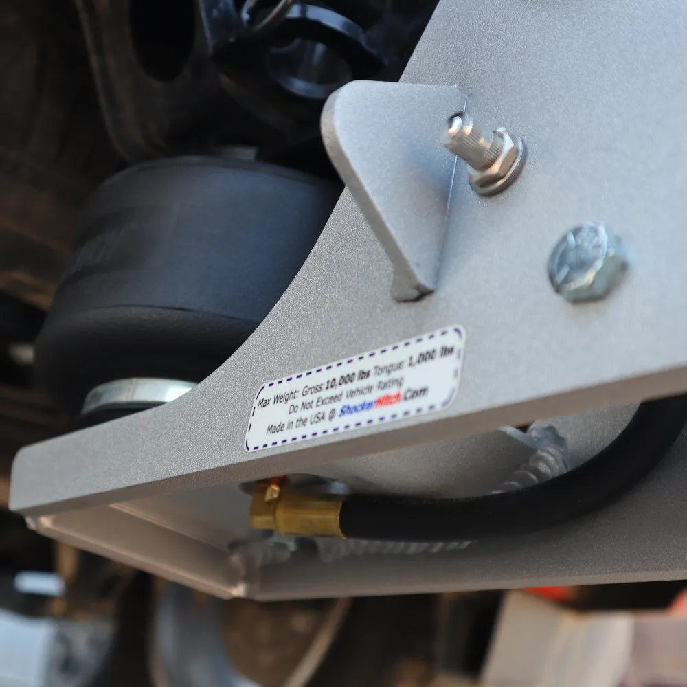Shocker 10K Aluminum Air Hitch & Drawbar Mount