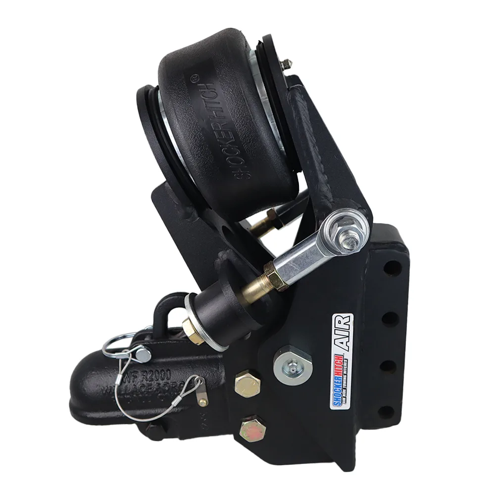 Trailer Tongue Air Coupler Mount 12,000lbs w/ 2" Wallace Forge Auto Locking Coupler