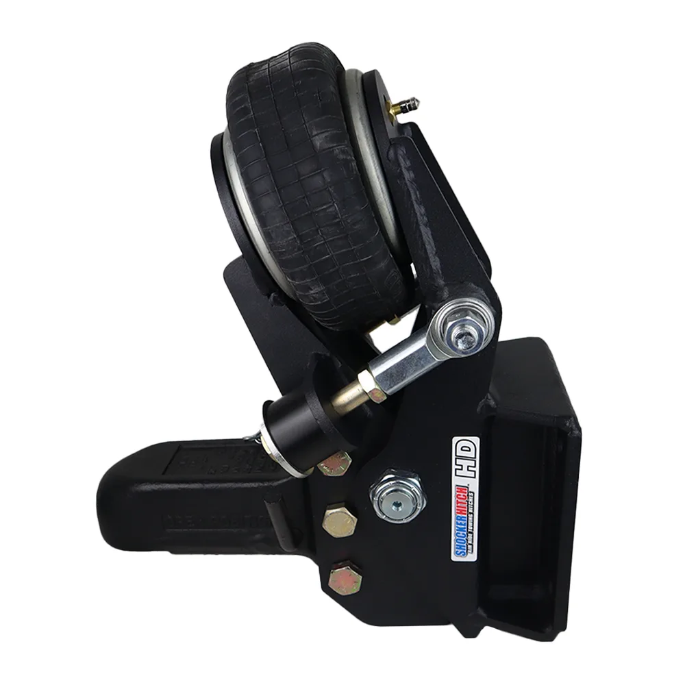 HD Trailer Tongue Air Coupler Mount 25,000lbs w/ 2-5/16" Wallace Forge Auto Locking Coupler (fits 2-5/16" Hitch Ball)