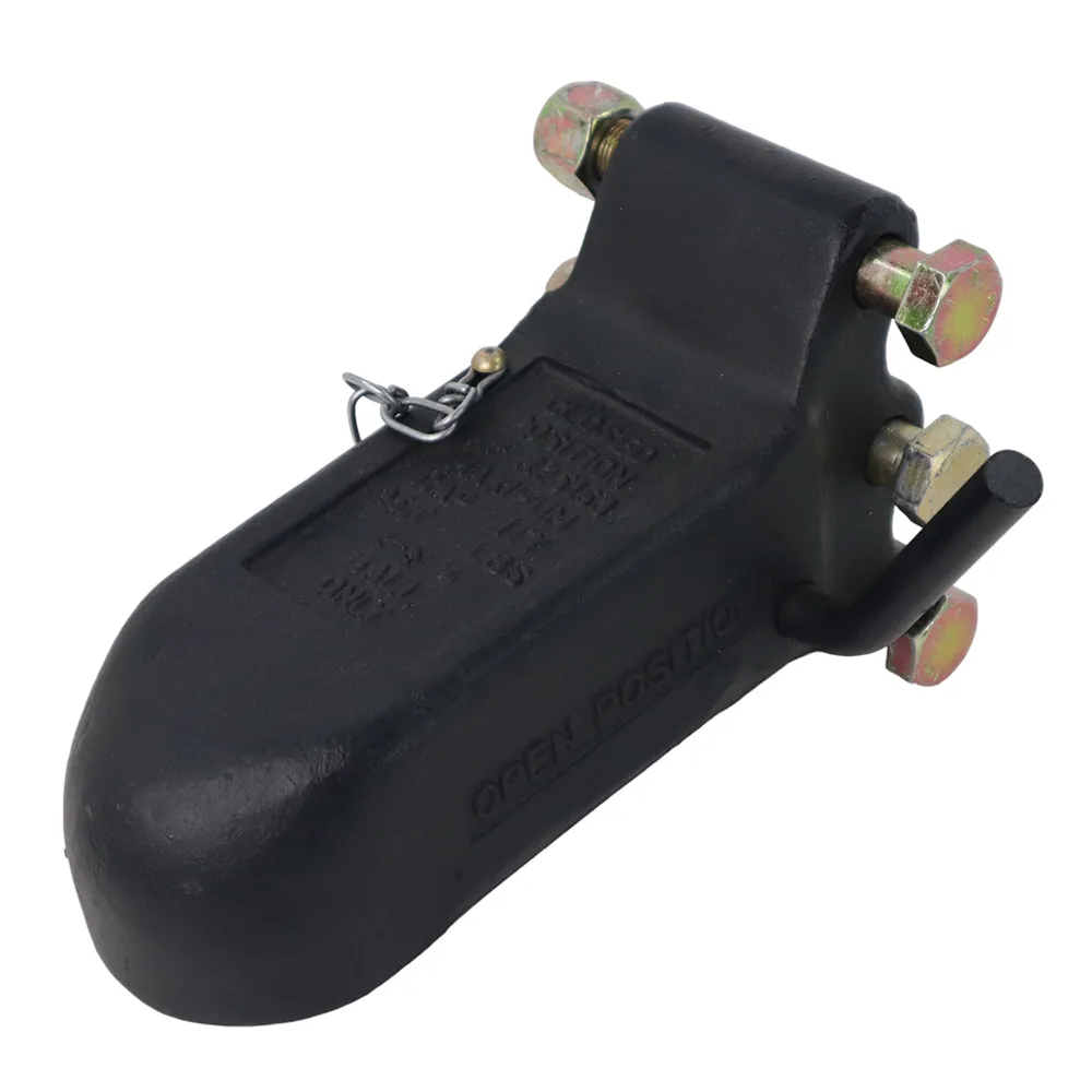 HD Trailer Tongue Air Coupler Mount 25,000lbs w/ 2-5/16" Wallace Forge Auto Locking Coupler (fits 2-5/16" Hitch Ball)