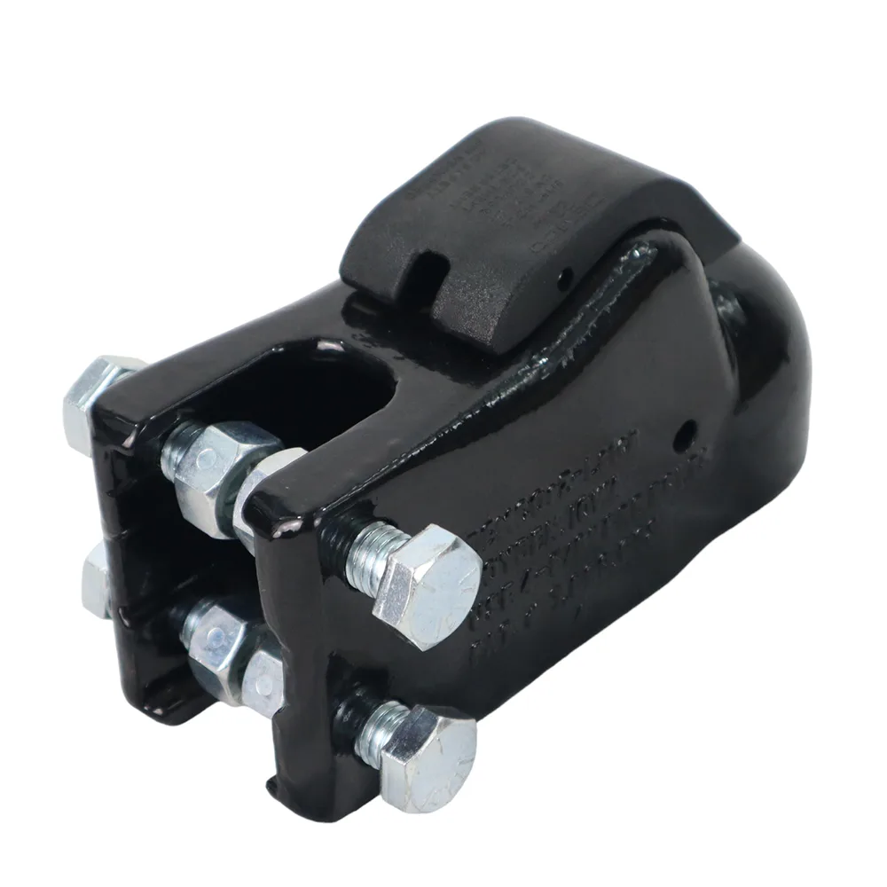 Demco HD Trailer Coupler 2-5/16″ Ball – Channel Mount – 21,000 lbs - Includes Four 1-1/2" x 5/8" diameter mounting bolts and 4 lock nuts