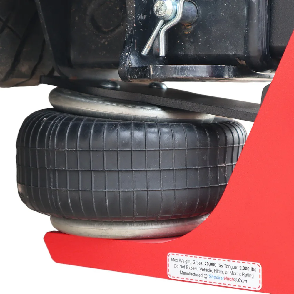 Shocker HD Air Hitch & Pintle Hook w/Mount