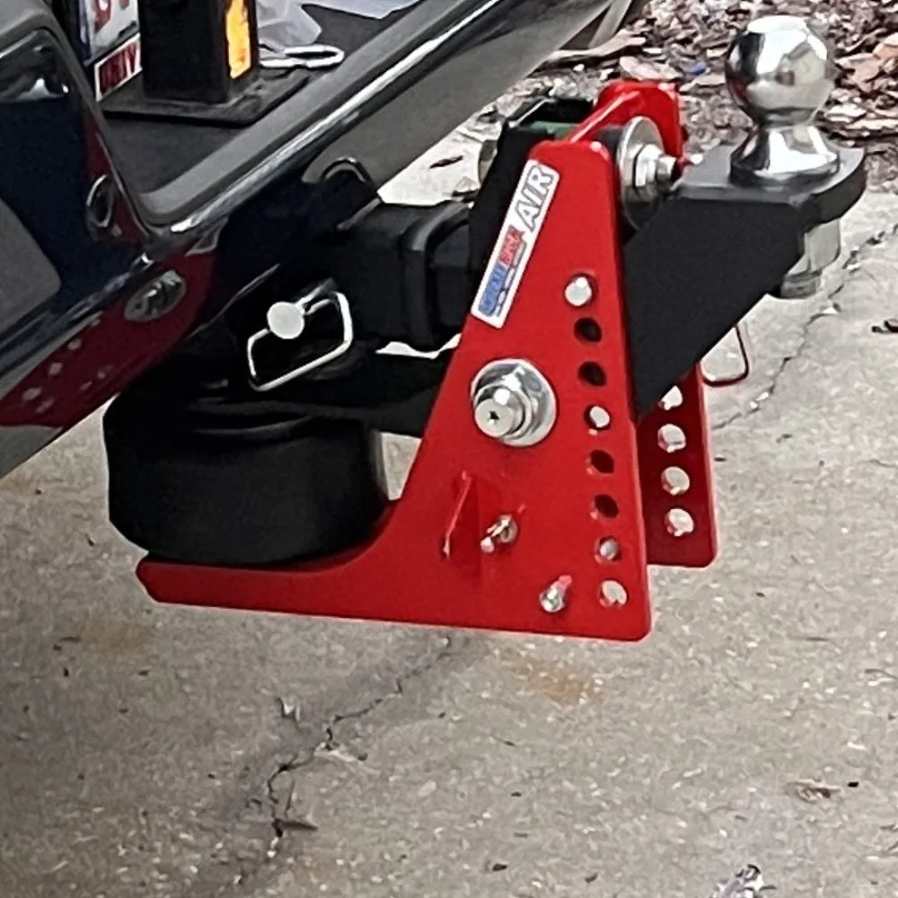 Shocker Air Hitch & Raised Ball Mount w/ 2-5/16" Ball