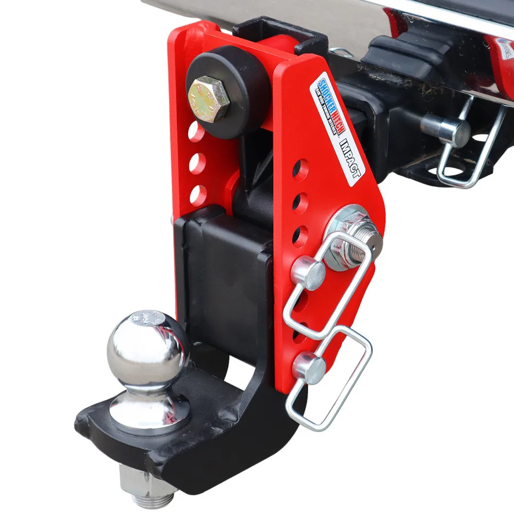 Impact Cushion Hitch & Drop Ball Mount w/2-5/16" Ball