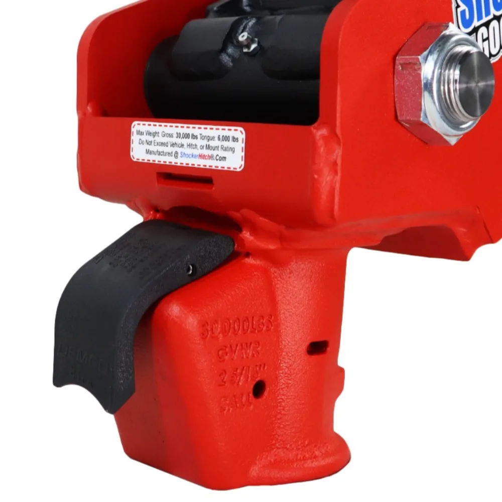Shocker Gooseneck Surge Air Hitch & Demco Coupler for 2-5/16" Ball