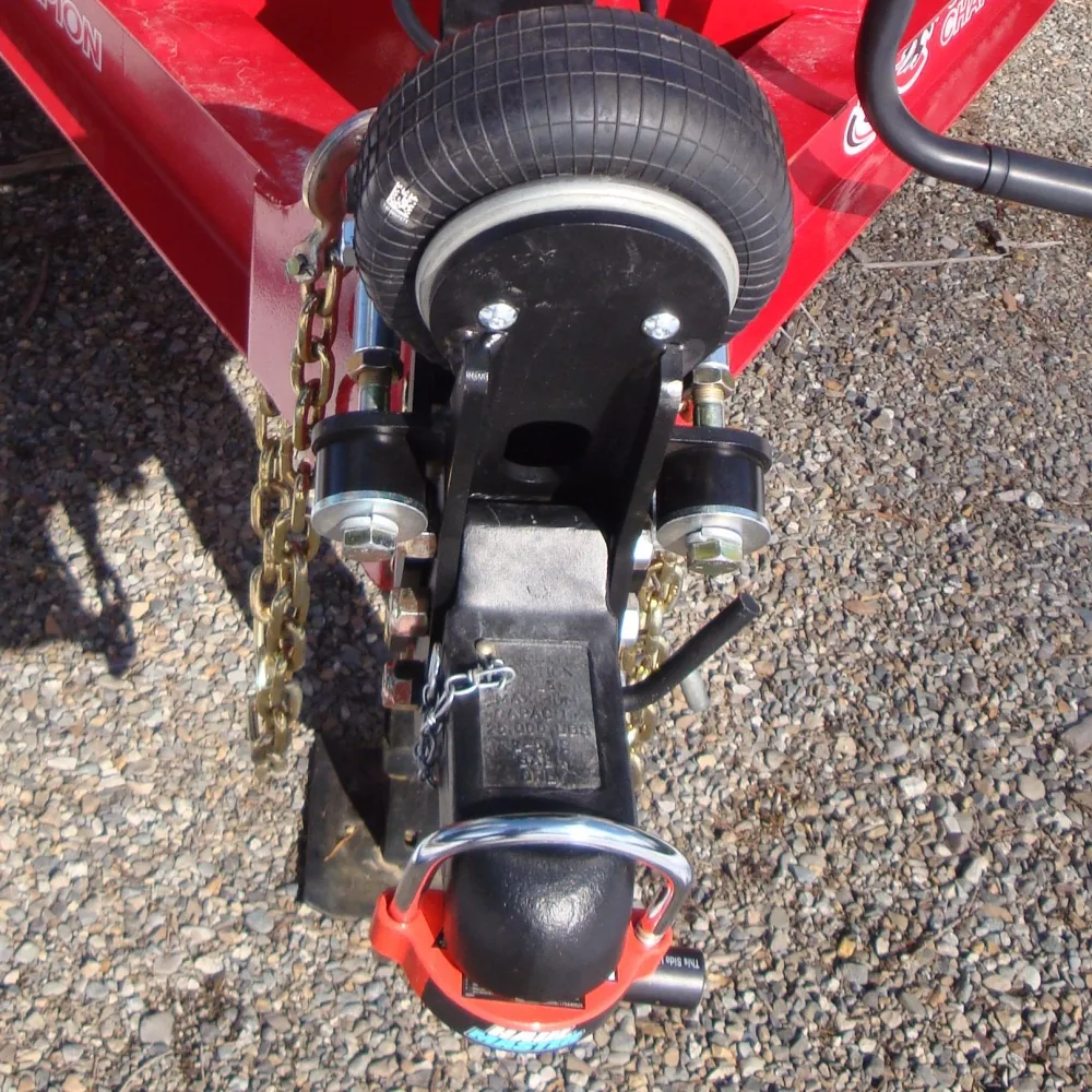 HD Trailer Tongue Air Coupler Mount 25,000lbs w/ 2-5/16" Wallace Forge Auto Locking Coupler (fits 2-5/16" Hitch Ball)