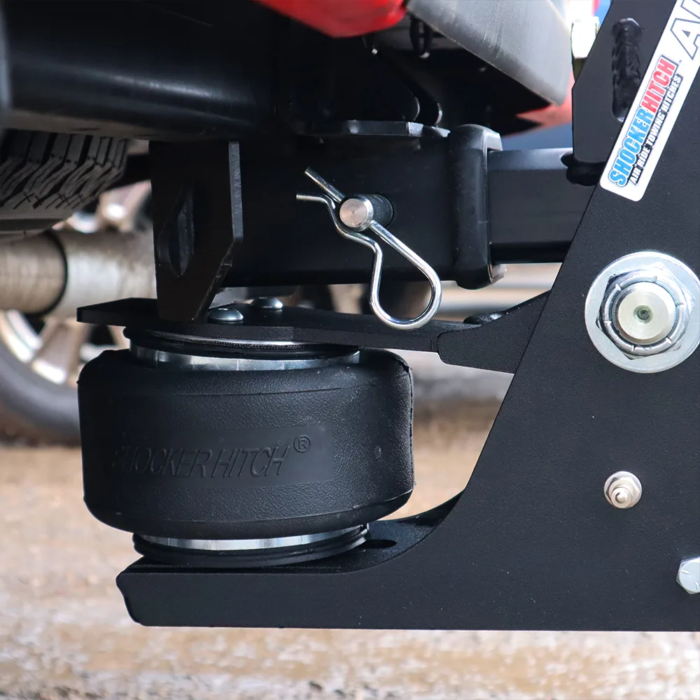 Shocker Air Hitch Air Spring Bag & Premium Air Line Assembly for Shocker 10K/12K/14K Air Bumper Hitch - 2009 to Current
