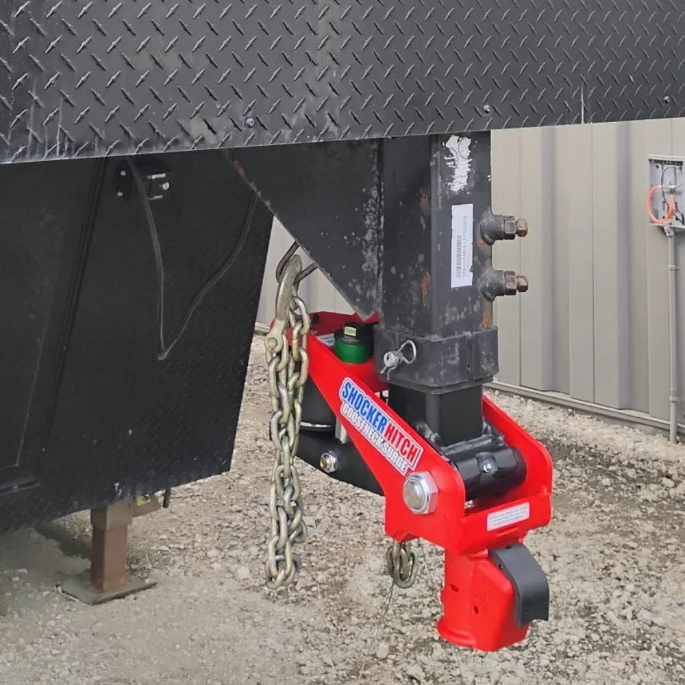 Shocker Gooseneck Surge Air Hitch & Demco Coupler for 2-5/16" Ball