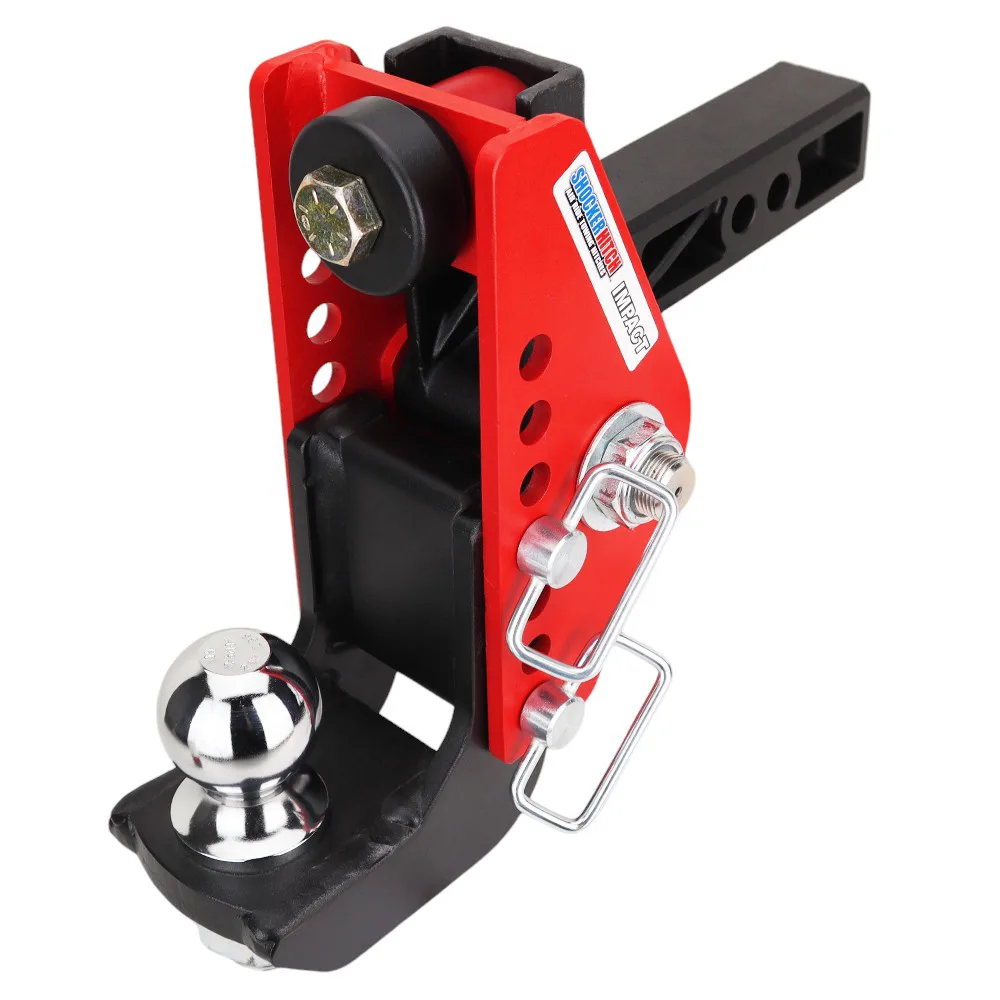 Impact Cushion Hitch & Drop Ball Mount w/2-5/16" Ball