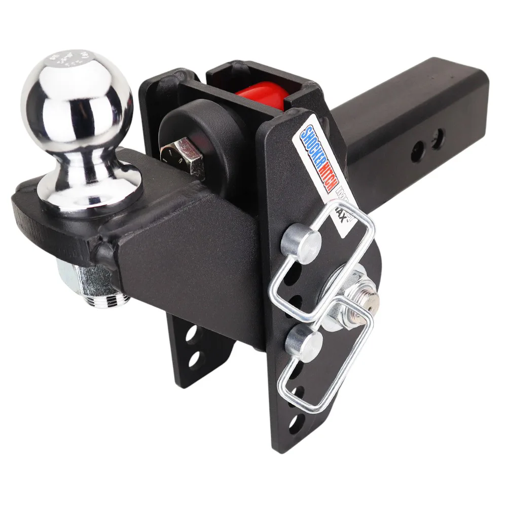 Impact Max Cushion Hitch & Raised Ball Mount w/2-5/16" Ball