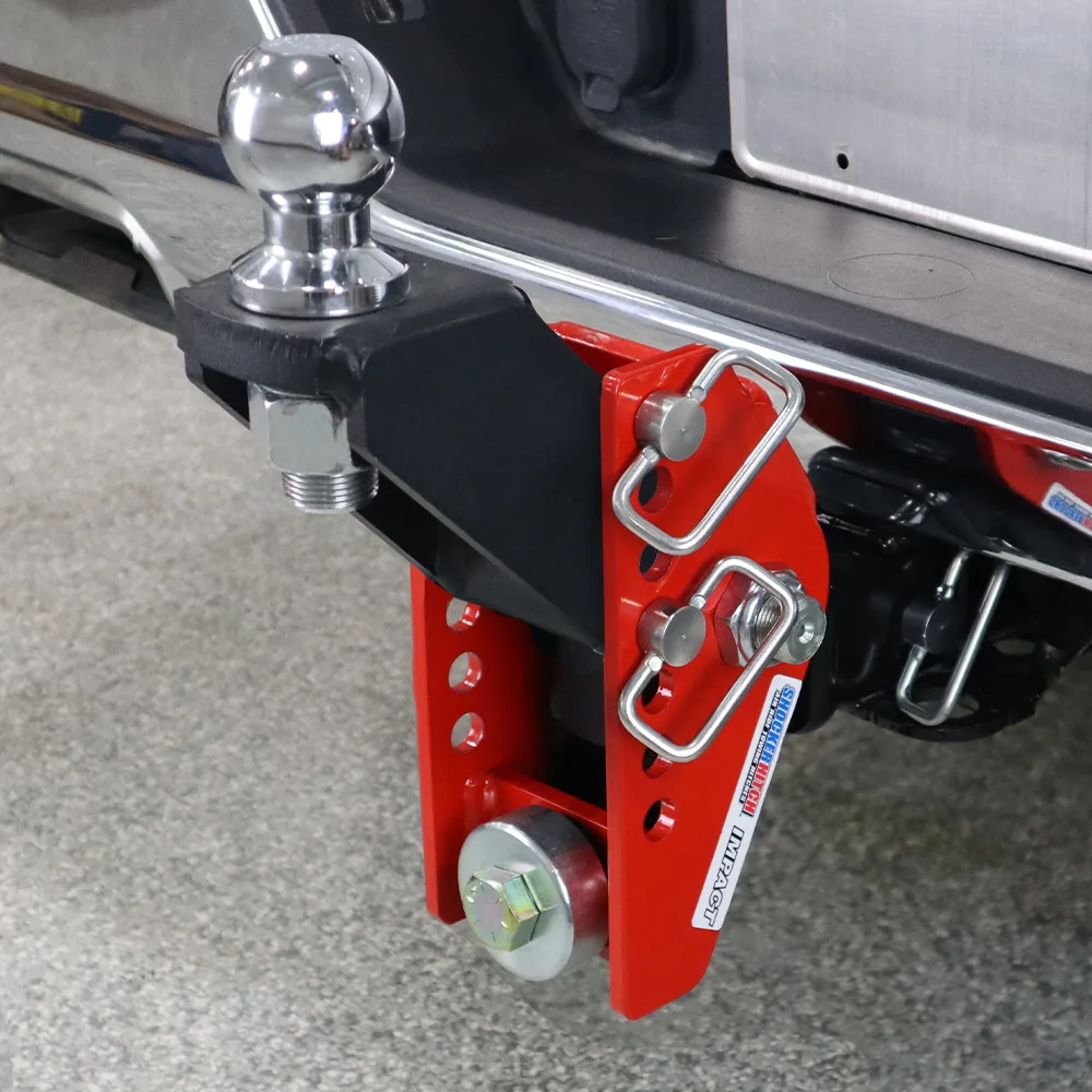 Impact Cushion Hitch & Raised Ball Mount w/2" Ball