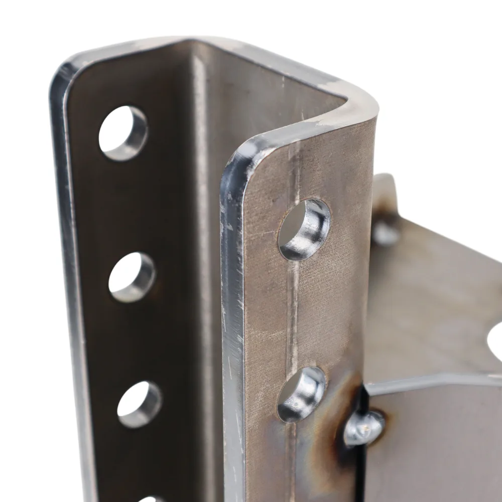 Weld On Trailer Tonque Vertical Channel Weld On Adaptor with 6 Bolt Holes