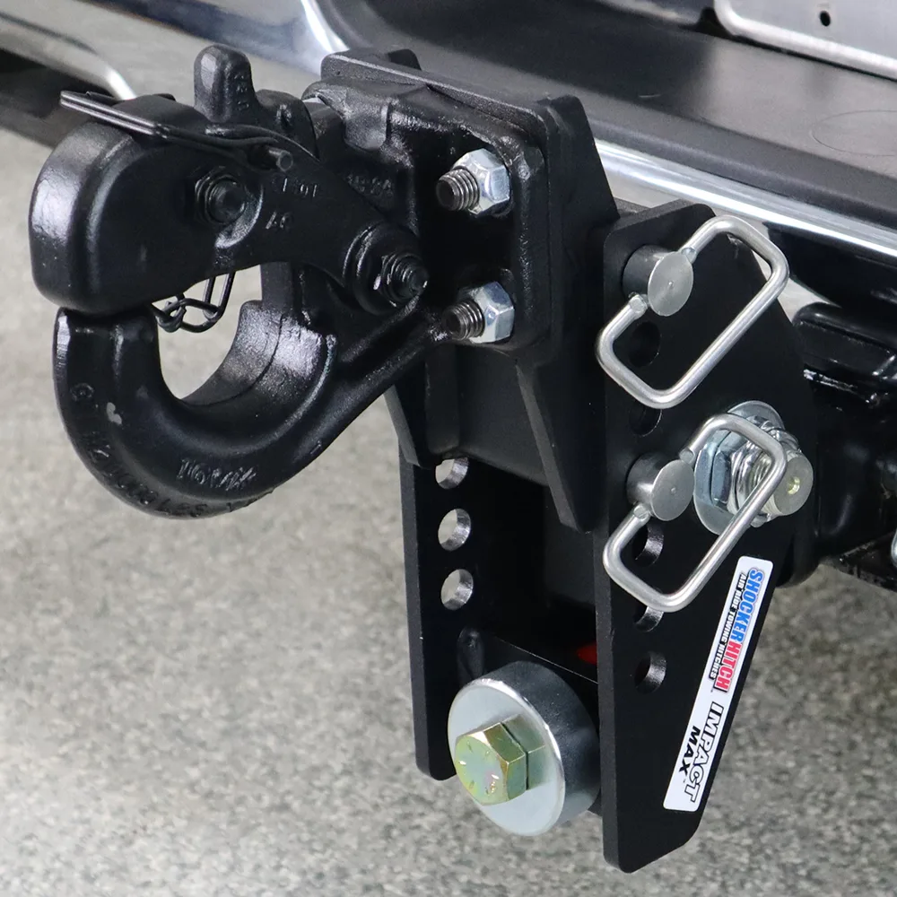 Impact Max Cushion Hitch & Pintle Hook w/Mount