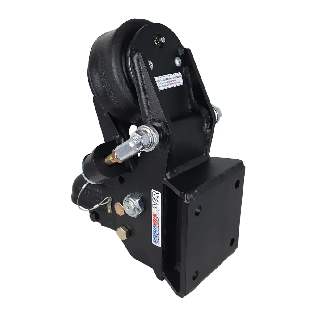 Trailer Tongue Air Coupler Mount 12,000lbs w/ 2" Wallace Forge Auto Locking Coupler