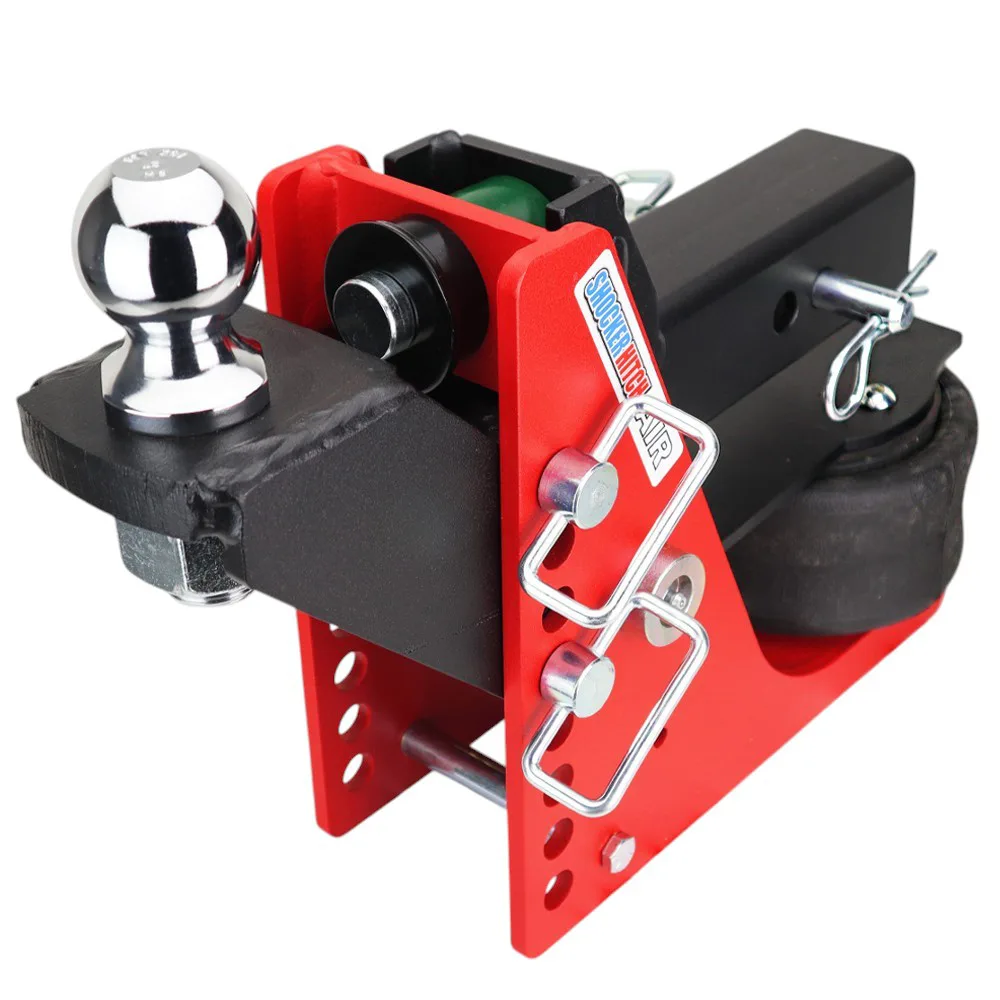 Shocker Air Hitch & Raised Ball Mount w/ 2" Ball