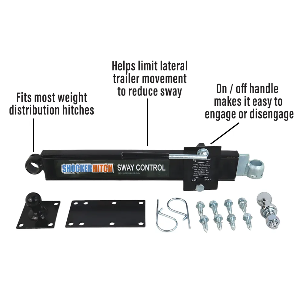 Sway Control Friction Arm & Ball Kit - 1 Pair