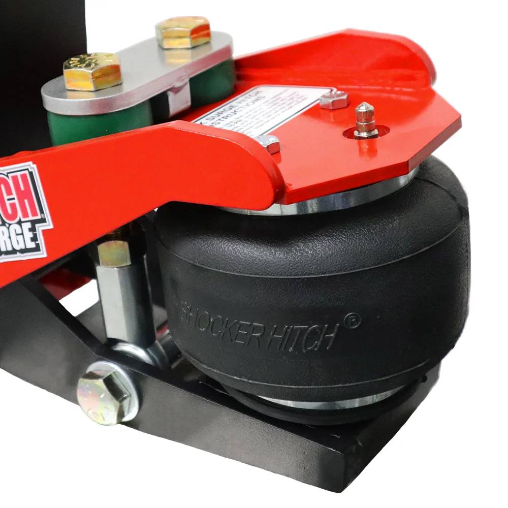 Shocker Gooseneck Surge Air Hitch & Shift Lock Coupler for 2-5/16" Ball