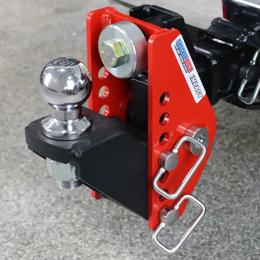 Impact Cushion Hitch & Raised Ball Mount w/2" Ball