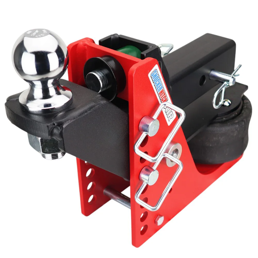 Shocker Air Hitch & Raised Ball Mount w/ 2-5/16" Ball