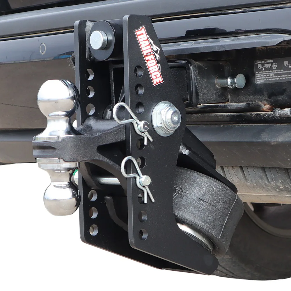 Trail Force Air Hitch & Chrome Combo Ball Mount
