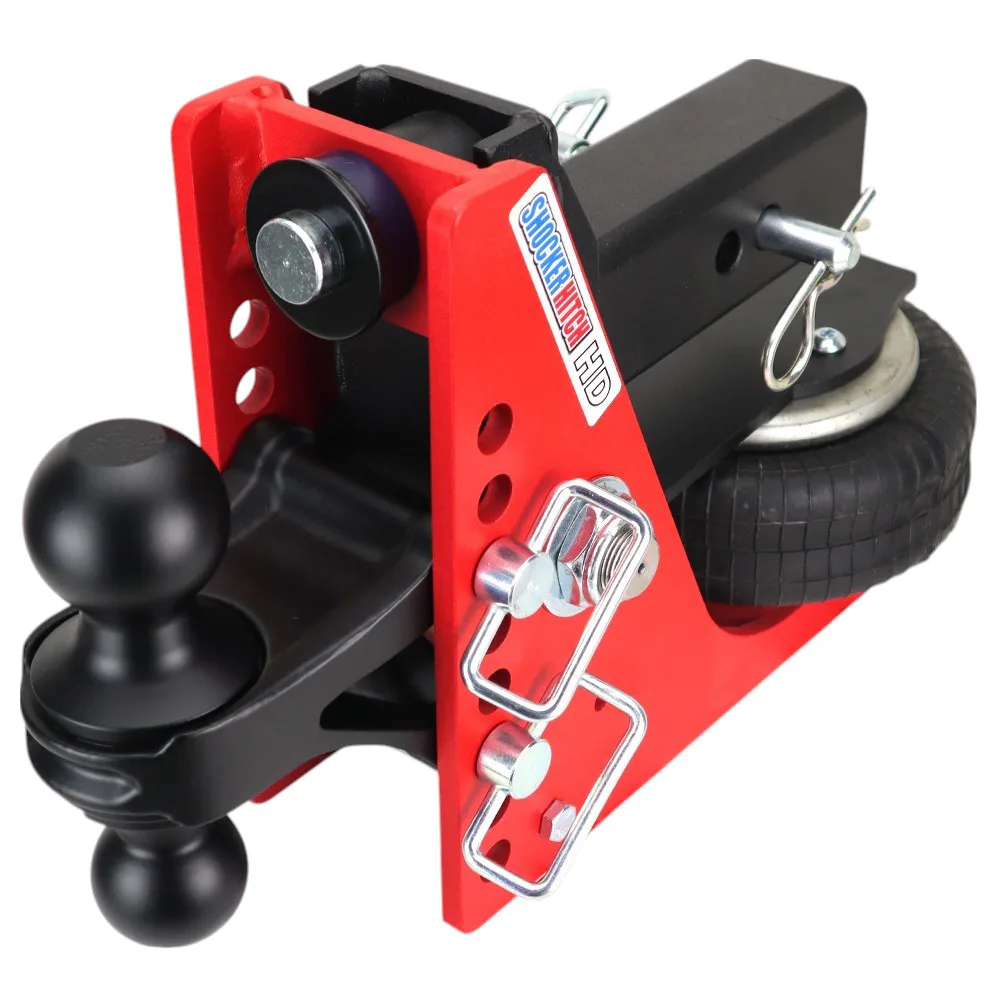 Shocker HD Air Hitch & Black Combo Ball Mount