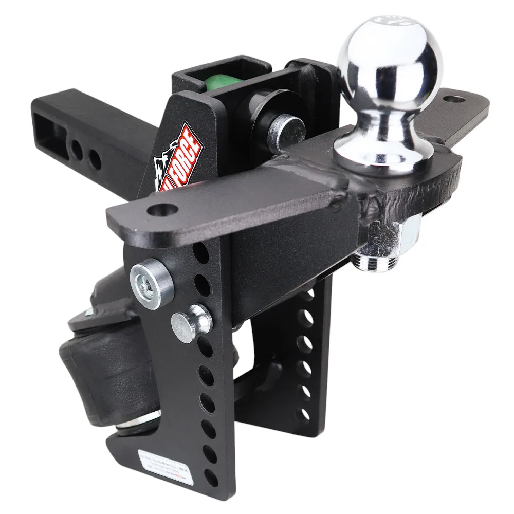 Trail Force Air Hitch & Raised Ball Mount w/ 2-5/16" Ball & Sway Bar Tabs