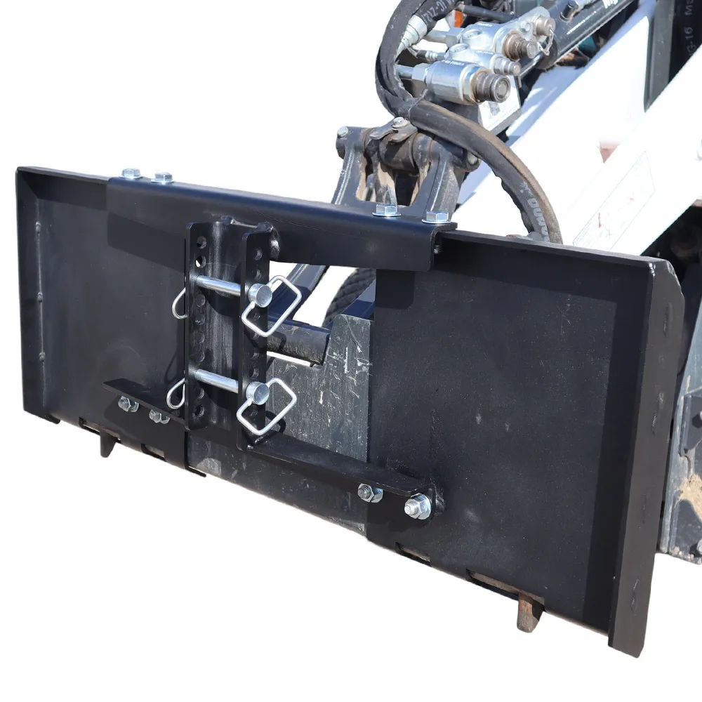 Shocker SKID STEER Bolt Together Trailer Mover Attachment with XR Channel Adapter & Channel Pintle & 2-5/16" Ball