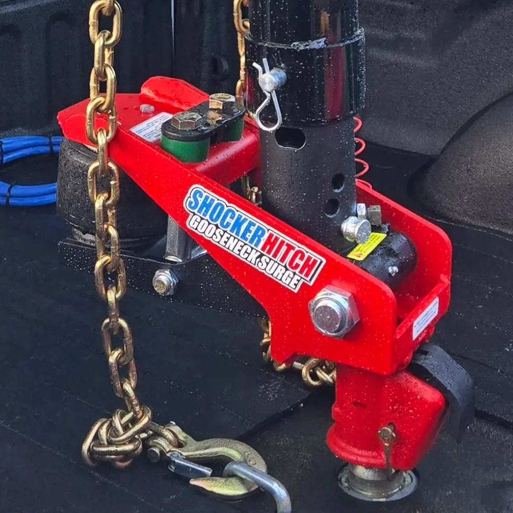 Shocker Gooseneck Surge Air Hitch & Demco Coupler for 2-5/16" Ball