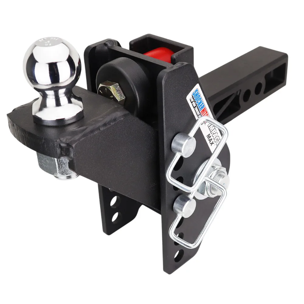 Impact Max Cushion Hitch & Raised Ball Mount w/2" Ball
