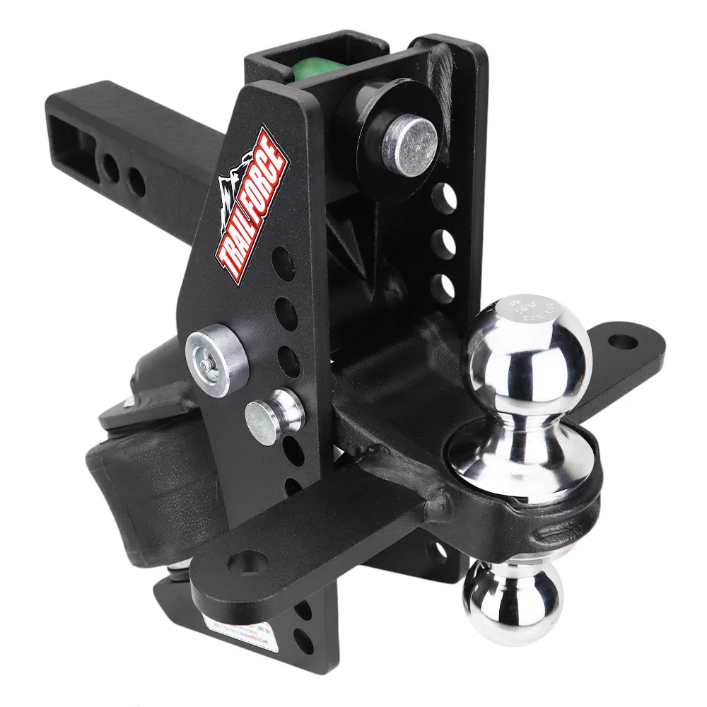 Trail Force Air Hitch & Chrome Combo Ball Mount & Sway Bar Tabs
