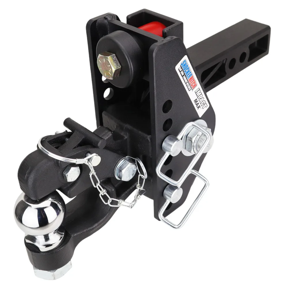 Impact Max Cushion Hitch & 8-Ton Channel Style Pintle Hook with 2-5/16" Ball