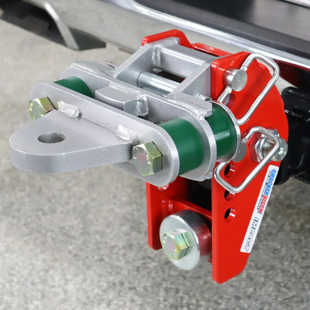 Impact Cushion Hich & Cushion Drawbar w/1" Hole