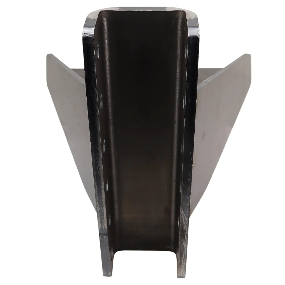 Weld On Trailer Tonque Vertical Channel Weld On Adaptor with 6 Bolt Holes