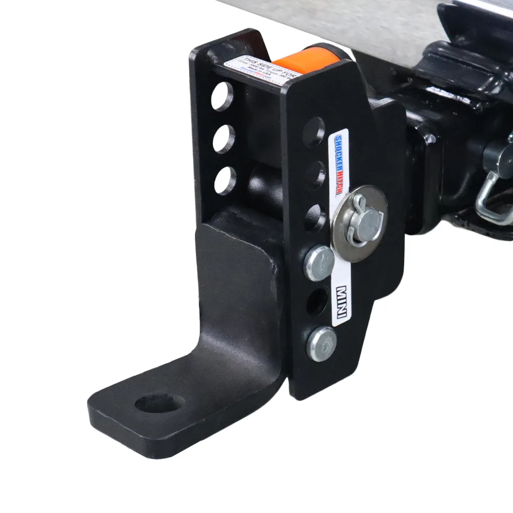 Shocker Mini Cushion Hitch w/ Pins & Ball Mount (No Ball)