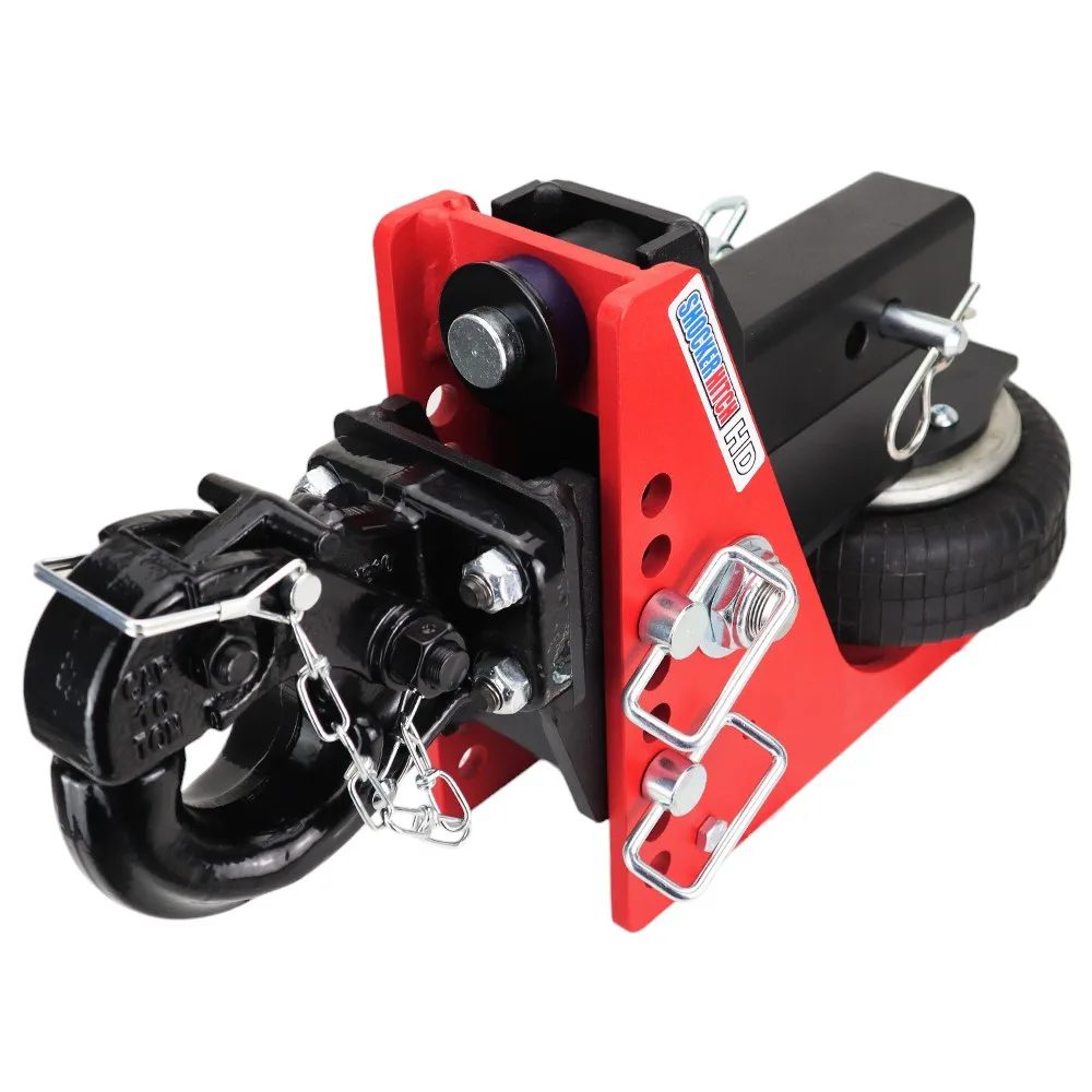 Shocker HD Air Hitch & Pintle Hook w/Mount