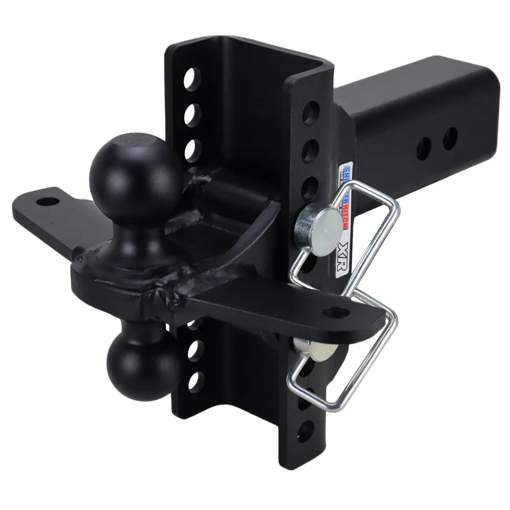 XR Hitch & Black Sway Tab Combo Ball w/2" & 2-5/16" Hitch Balls