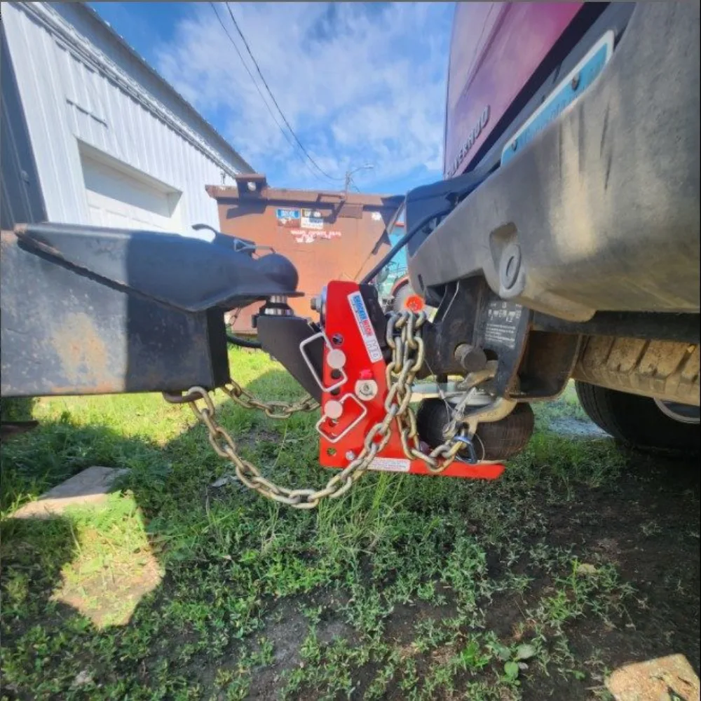 Shocker HD Air Hitch & Raised Ball Mount w/ 2" Ball