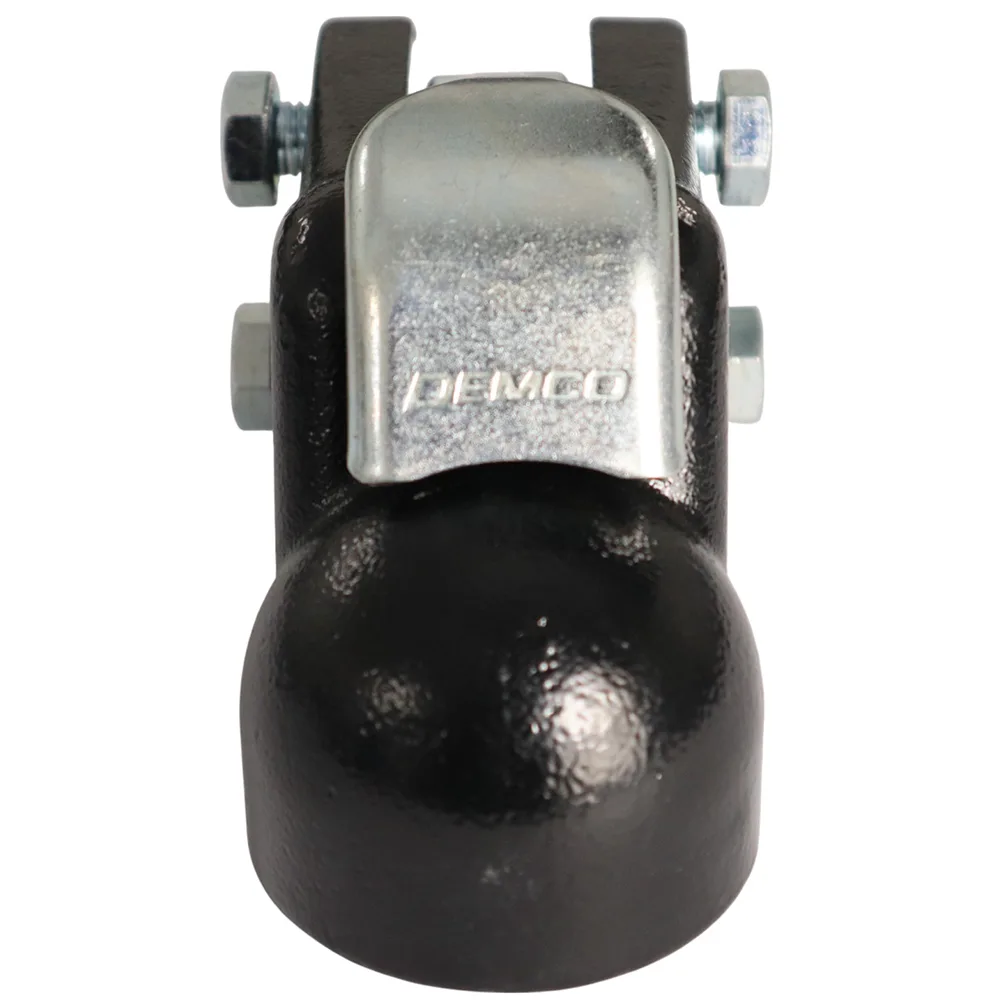 Demco Metal Handle EZ Latch Trailer Coupler 2-5/16" Ball - Channel Mount - 21,000 lbs - Includes Four 1-1/2" x 5/8" diameter mounting bolts and 4 lock nuts
