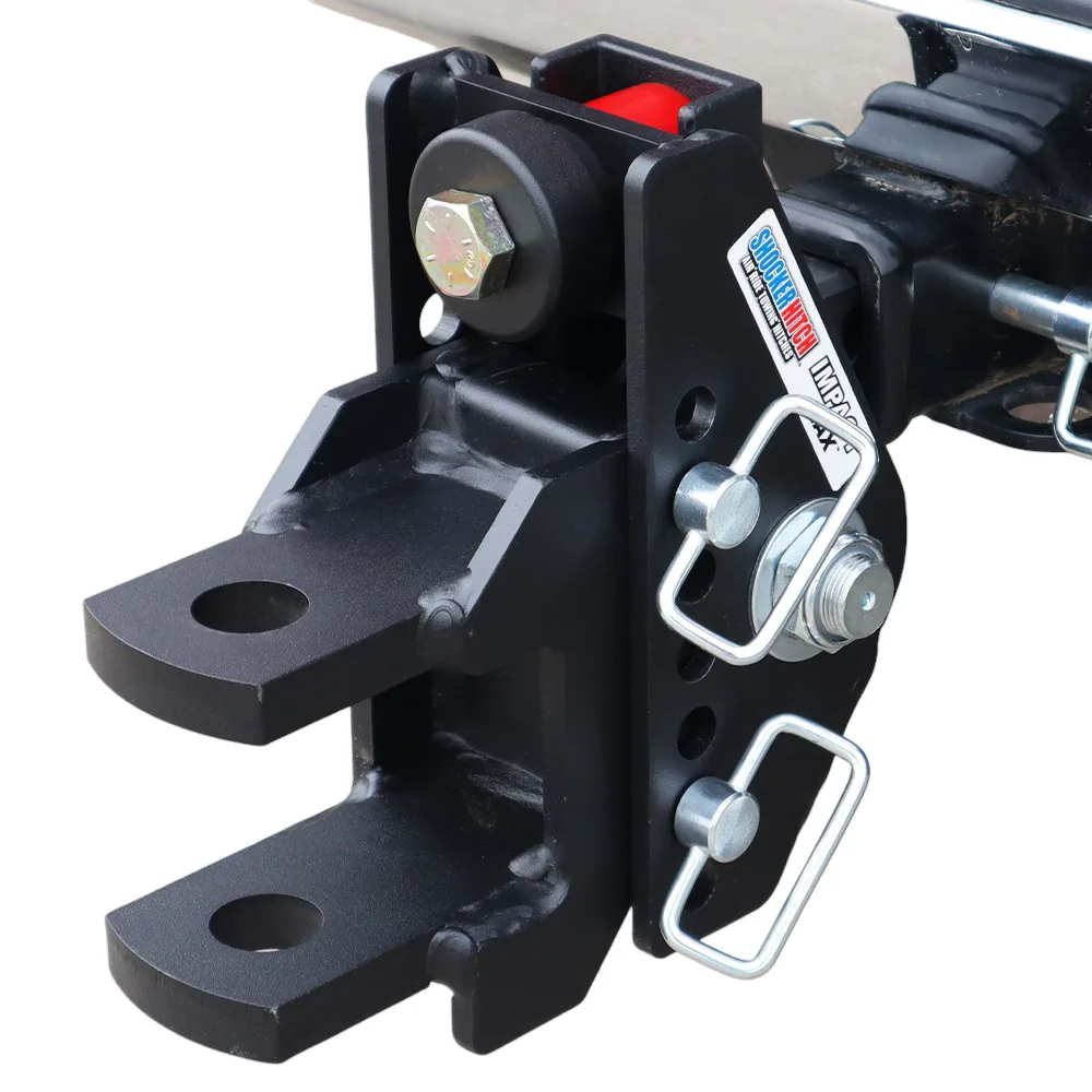 Impact Max Cushion Hitch & Clevis Pin Mount w/1-1/4" Holes