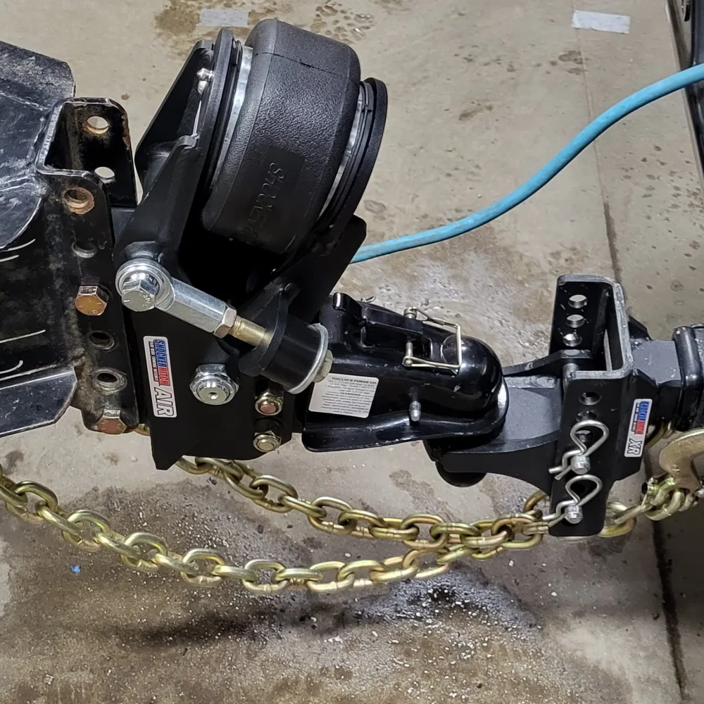 Air Trailer Tongue Mount - No Coupler - Vertical Channel Mount
