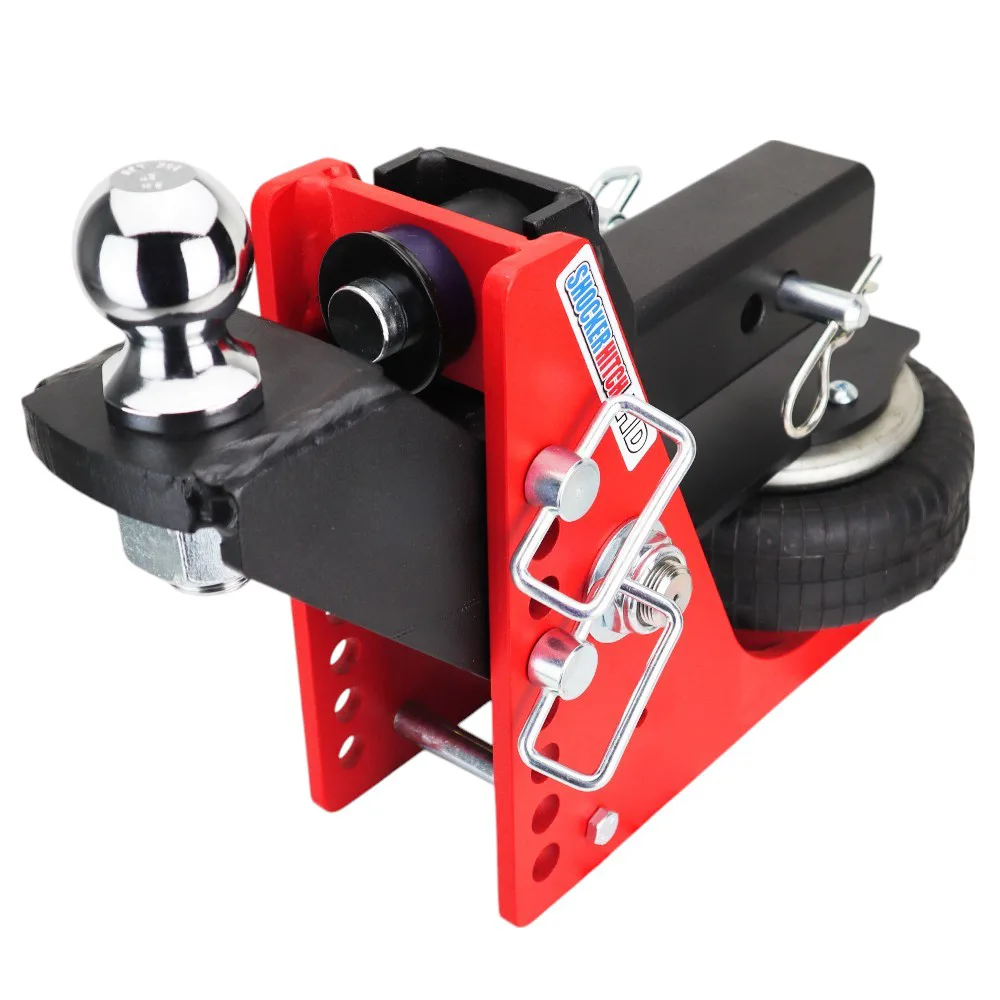 Shocker HD Air Hitch & Raised Ball Mount w/ 2" Ball