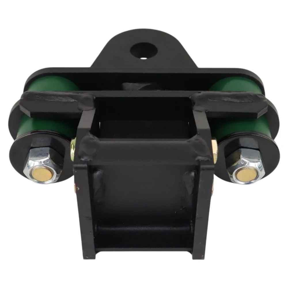 Shocker Quad Cushion Draw Bar Mount — rear view showing channel interface
