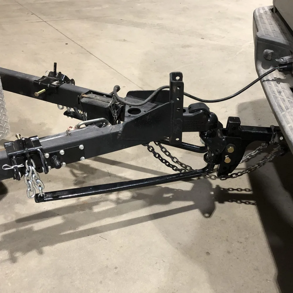 Chain Style Round Bar Weight Distribution Hitch with 2-5/16" Ball