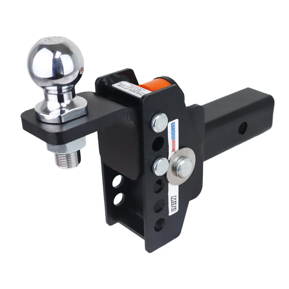 Shocker Mini Cushion Hitch w/ Pins & 2" Ball Mount