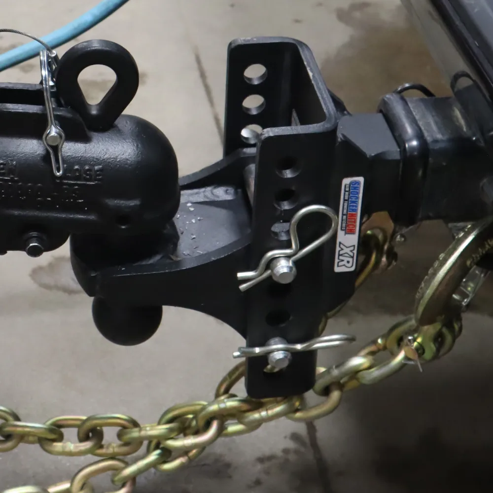 XR Hitch & Chrome Combo Ball w/2" & 2-5/16" Hitch Balls