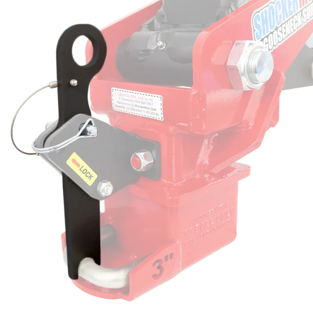 Replacement Shift Lock Handle Lever Only with Clip (Handle Lever with Safety Chain, Pin& Clip) for 3" Ball