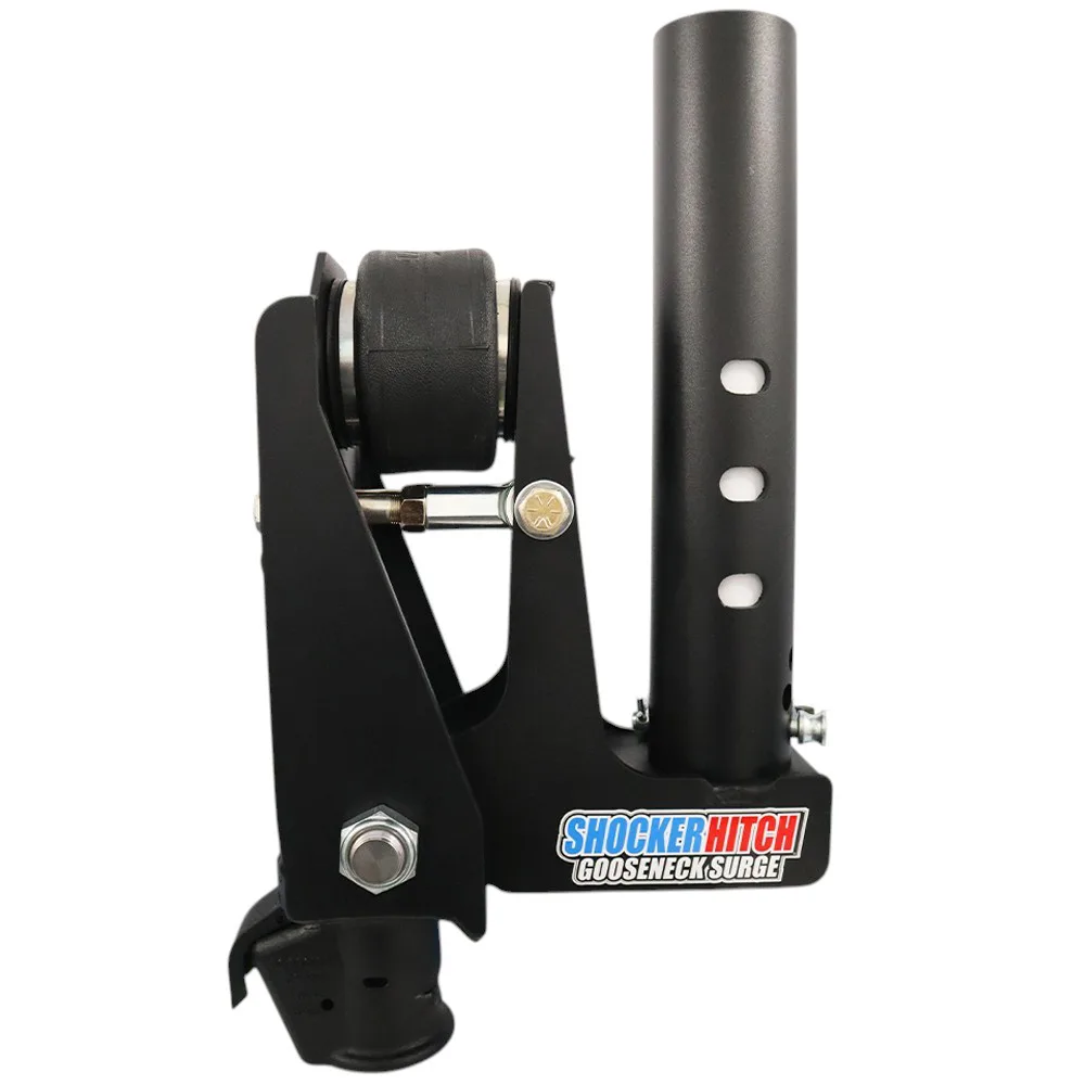 Shocker 9" Offset Gooseneck Surge Air Hitch & Demco Coupler for 2-5/16" Ball
